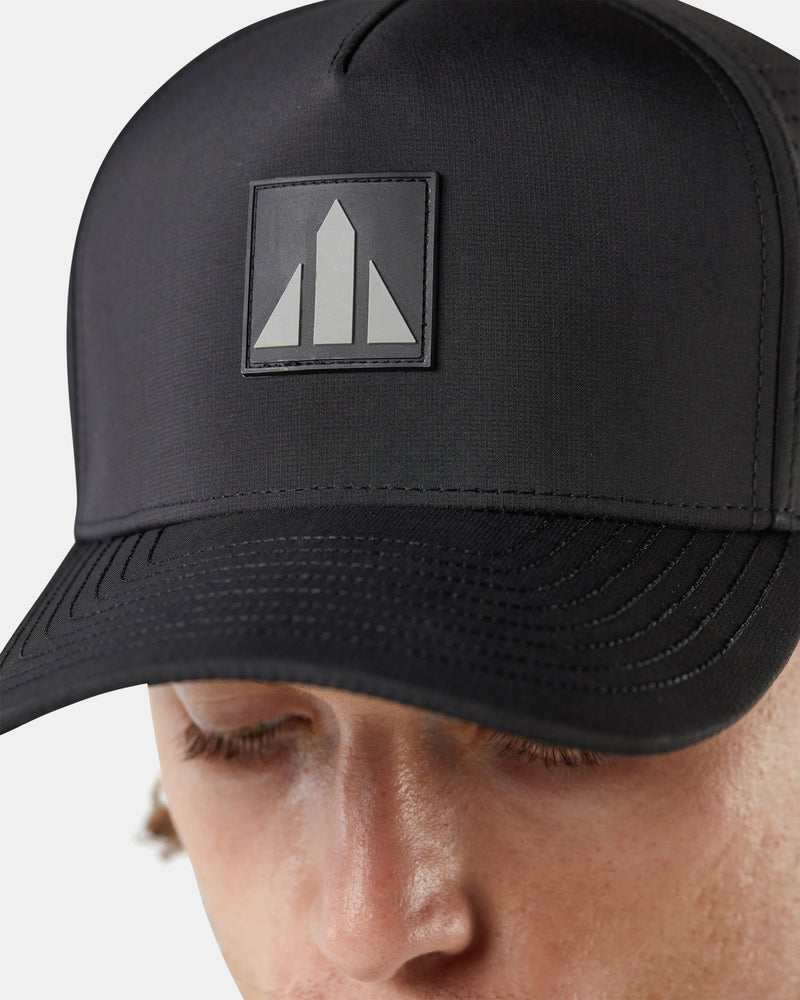 BAD ALL - WEATHER™ WATERPROOF SNAPBACK CAP WITH PINNACLE LOGO - BAD WORKWEAR
