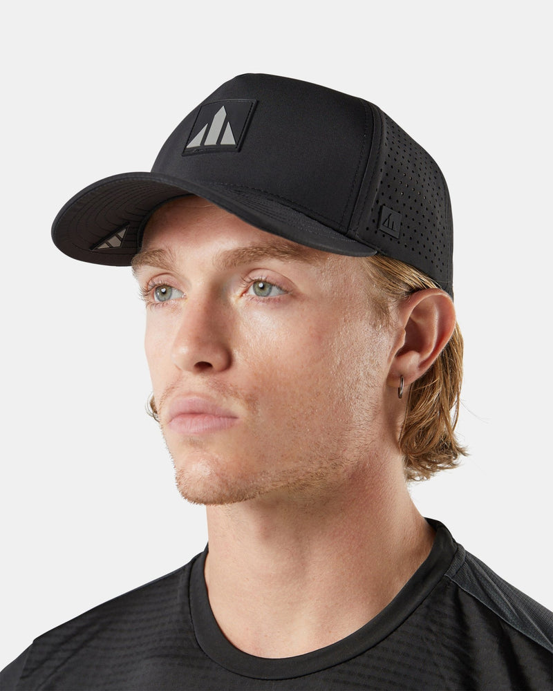 BAD ALL - WEATHER™ WATERPROOF SNAPBACK CAP WITH PINNACLE LOGO - BAD WORKWEAR