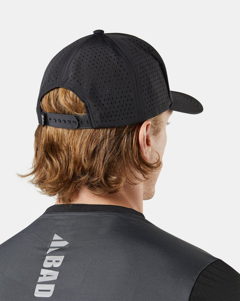 BAD ALL - WEATHER™ WATERPROOF SNAPBACK CAP WITH PINNACLE LOGO - BAD WORKWEAR