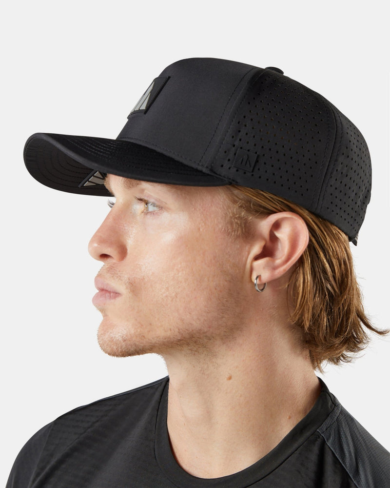 BAD ALL - WEATHER™ WATERPROOF SNAPBACK CAP WITH PINNACLE LOGO - BAD WORKWEAR