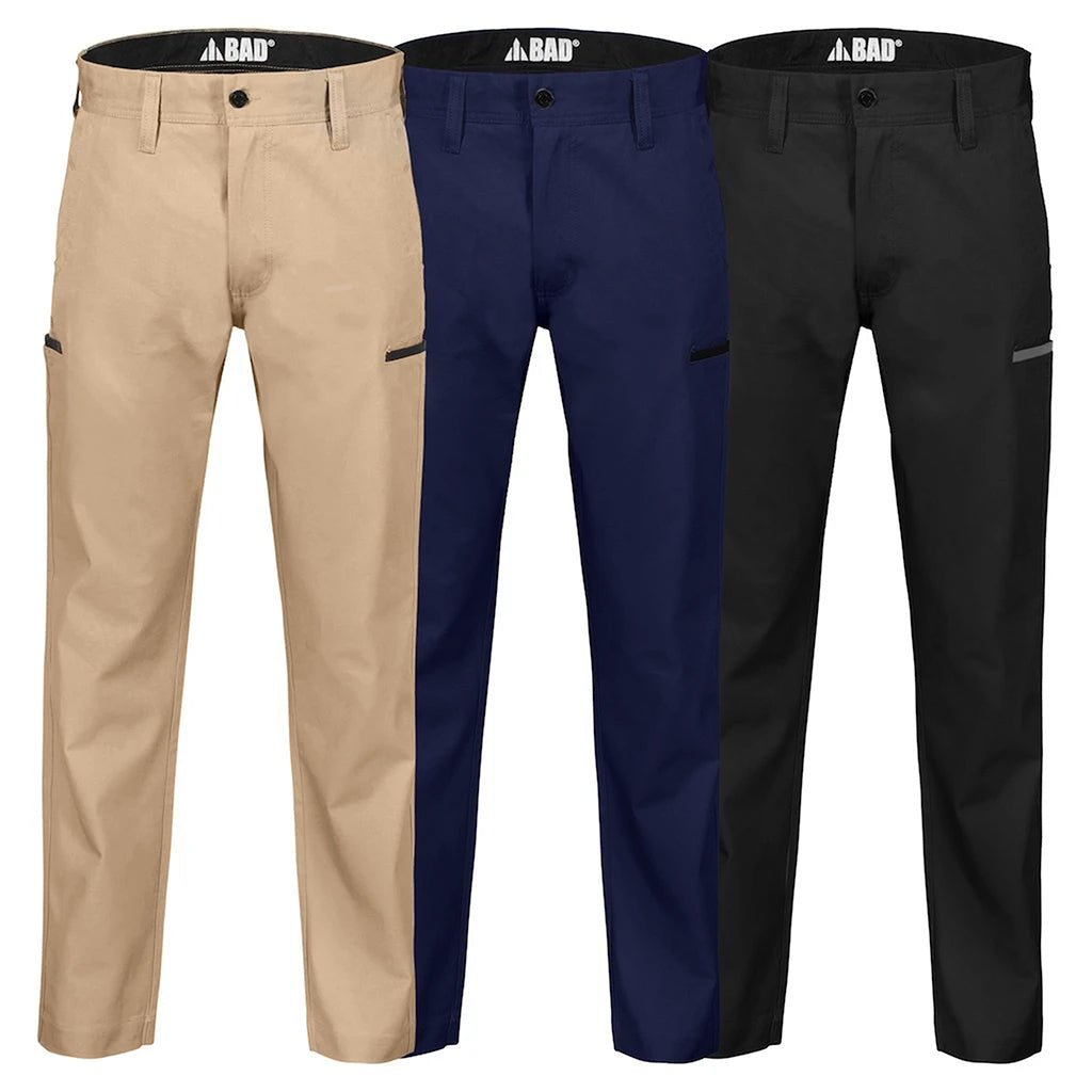BAD 365™ SLIM FIT WORK PANTS BREATHABLE LIGHTWEIGHT DESIGN