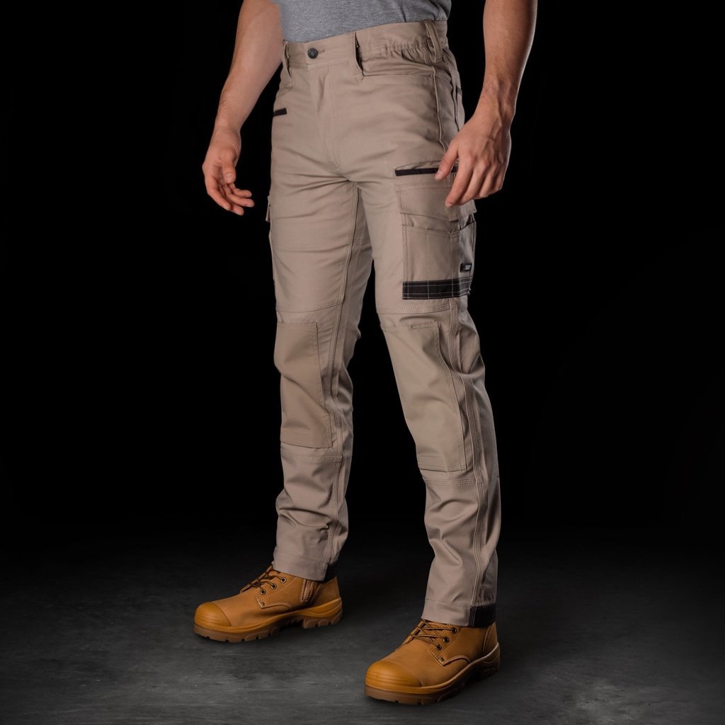 BAD ATTITUDE™ SLIM FIT WORK PANTS LIGHTWEIGHT BREATHABLE