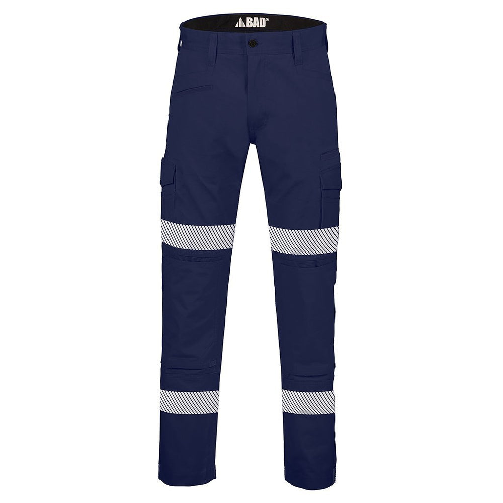 BAD ATTITUDE™ SLIM FIT WORK PANTS WITH 3M TAPE - BAD WORKWEAR