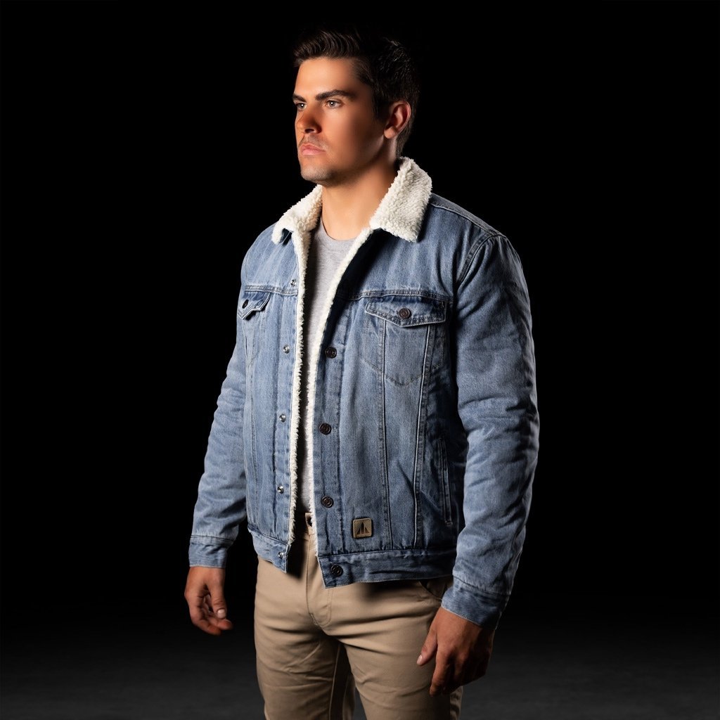 BAD® SHERPA DENIM JACKET MEN'S WORK JACKET