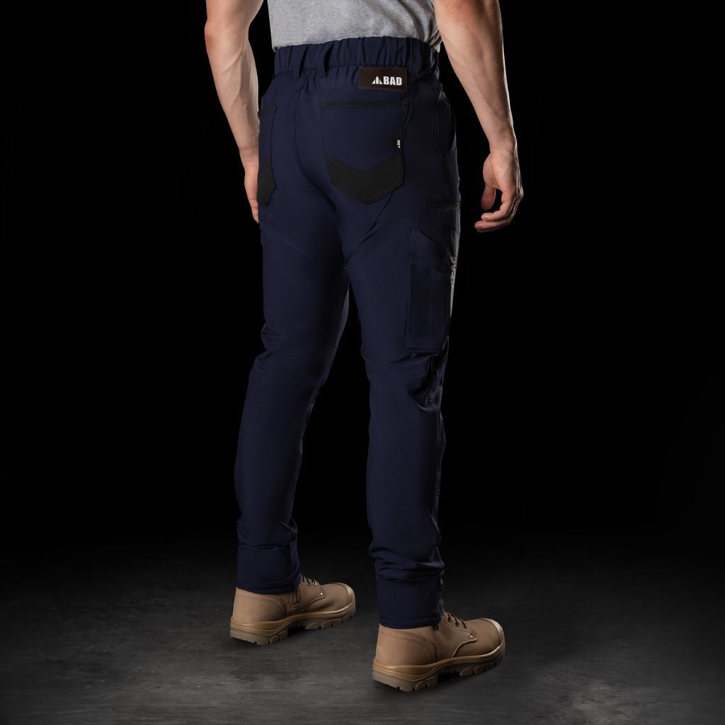 BAD NEXT WATERPROOF ELASTIC WAIST WORK PANTS