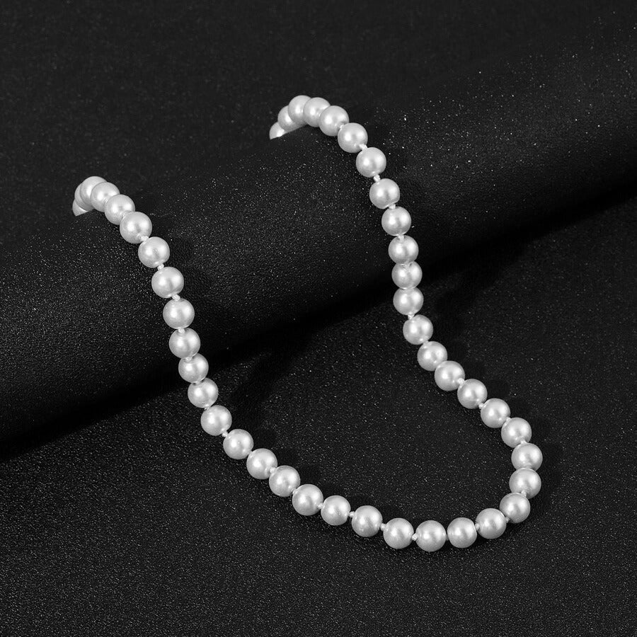 BAD PEARL NECKLACE 50CM - BAD WORKWEAR